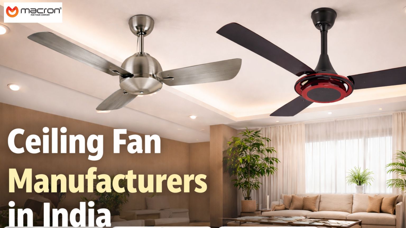 ceiling fan Manufacturers in India