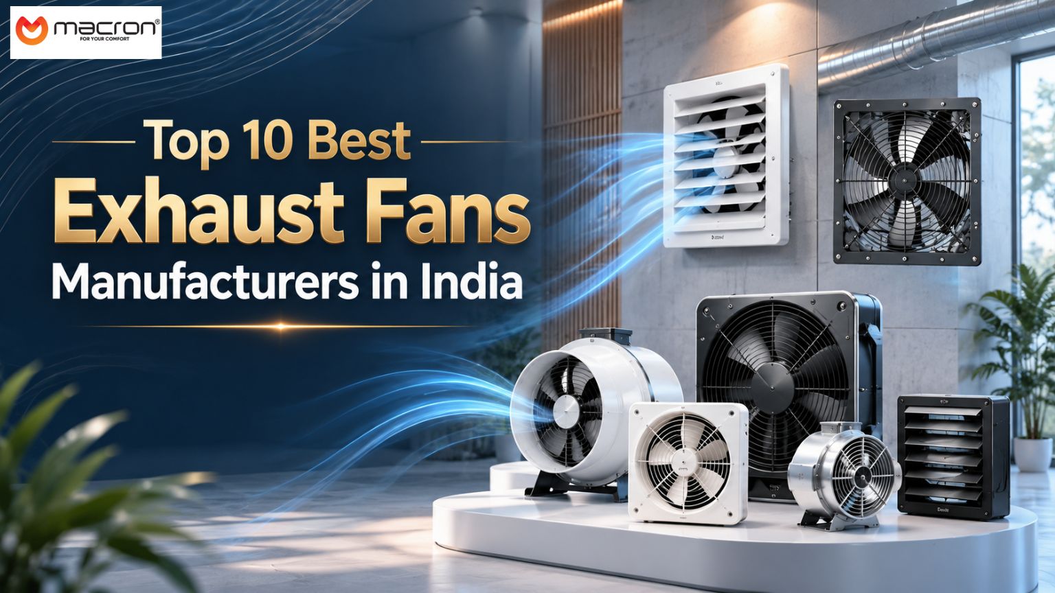 Top 10 Best Exhaust Fans Manufacturers in India