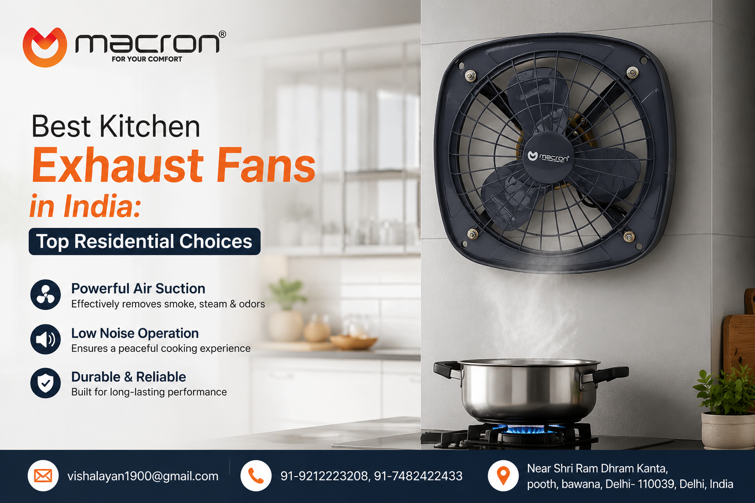 Best Kitchen Exhaust Fans in India